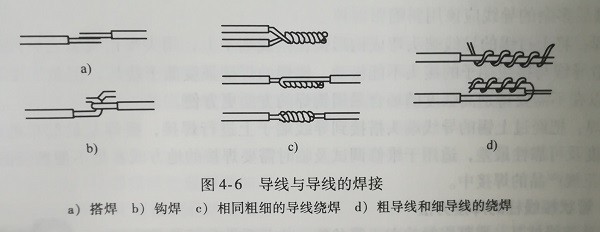 元器件导线与导线的焊接方法